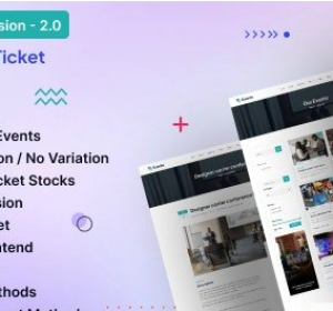 Evento v4.0 - Multivendor Event Ticket Booking Website - nulled
