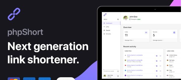 phpShort v50 - URL Shortener Platform - nulled