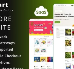 StoreMart SaaS v4.2 - Online Product Selling Business Website Builder - nulled