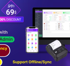 POS SAAS v6.2 - Flutter POS Billing Inventory Software with HRM - nulled