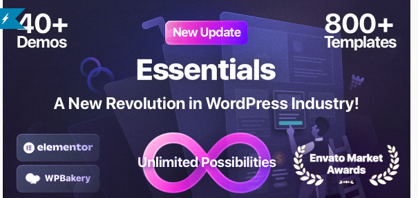 Essentials | Multipurpose WordPress Theme