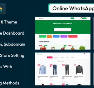 WhatsStore SaaS - Online WhatsApp Store Builder