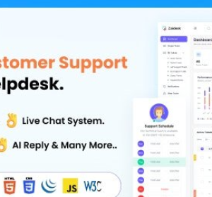Deskzai v2.7 - Customer Support System - Helpdesk - Support Ticket