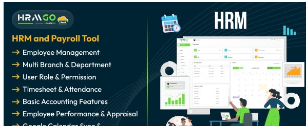 HRMGo SaaS v8.3 - HRM and Payroll Tool - nulled