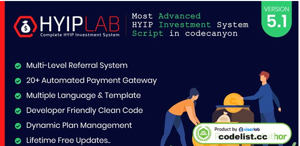 HYIPLAB v5.7 - Complete HYIP Investment System - nulled