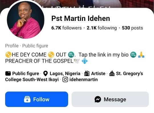 Martin idehen page optimization and followers growth