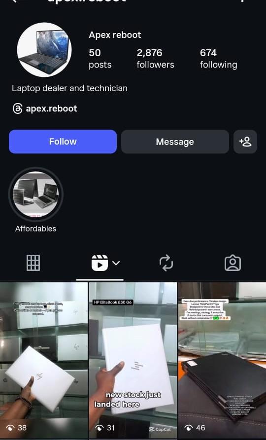 Apex Reboot 